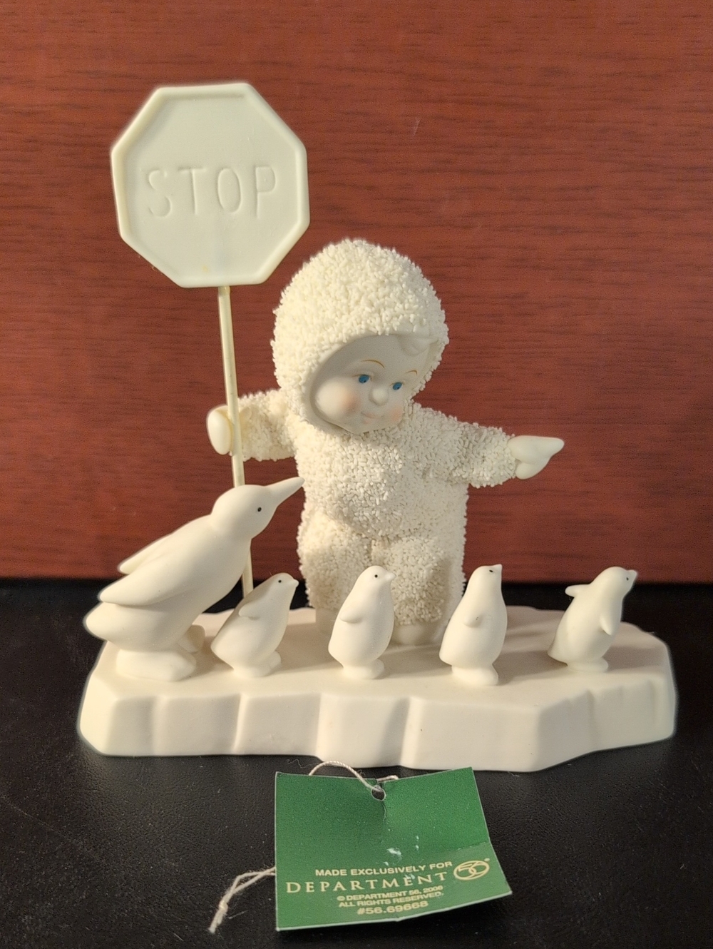 Snowbabies "School Crossing" Figurine